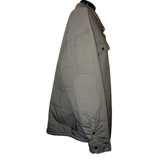 Dickies Chore Jacket Shacket Mens Size 3X Olive Green Quilted Lining Barn Coat - Picture 5 of 7